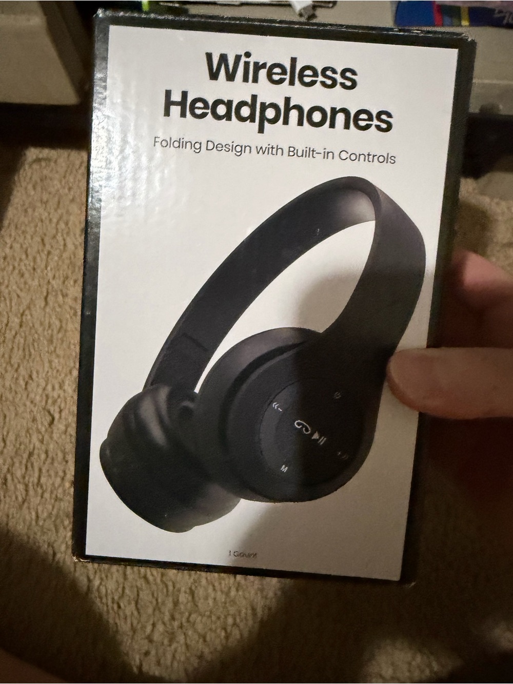 Wireless Headphones - Black